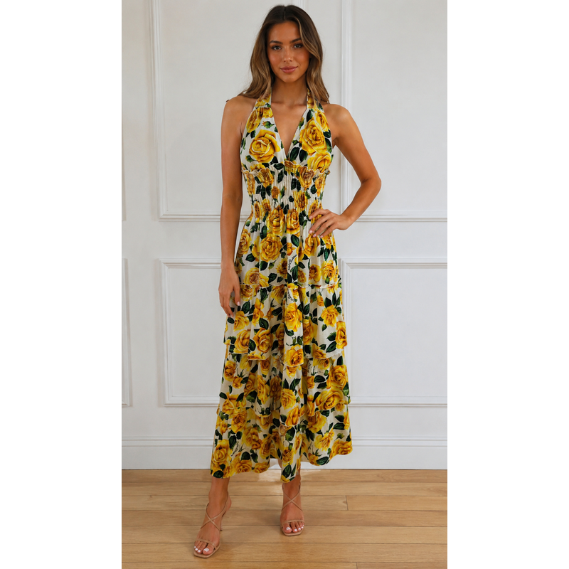 DRESS AVOCADO FROM LUISA POSITANO