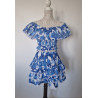 COMPLETO TOP E GONNA BLU LUISA POSITANO
