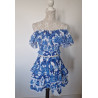 COMPLETO TOP E GONNA BLU LUISA POSITANO