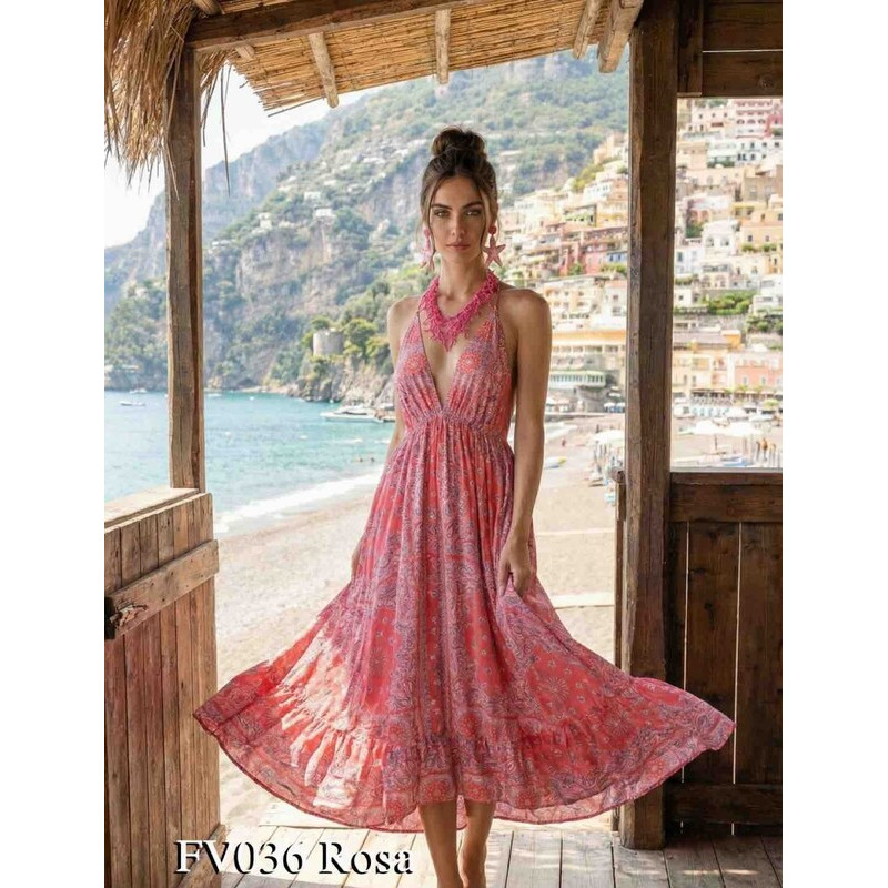 VESTIDO PAISLEY 36 DE ANTICA SARTORIA