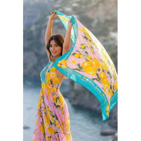 LIMONE FOULARD ANTICA SARTORIA