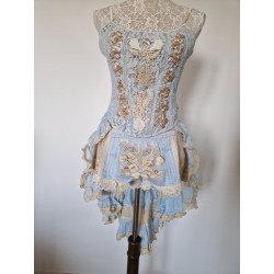 FRILL BUSTIER BY GADO GADO