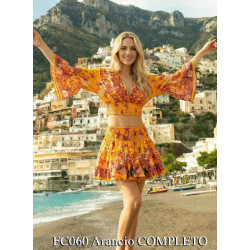 ESTRELLA TOP AND SKIRT SET...