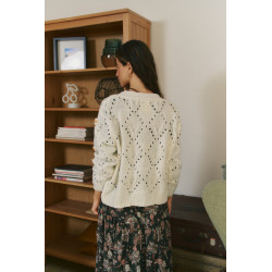 WHITE GARDEN JACKET BY JAASE