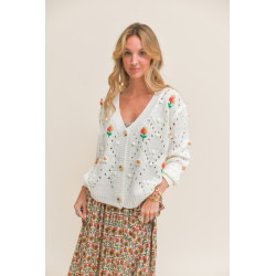 WHITE GARDEN JACKET BY JAASE