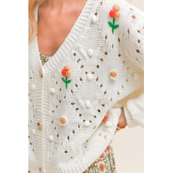 WHITE GARDEN JACKET BY JAASE