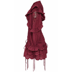LORENA WINE DRESS BY FETICHE SUANCES