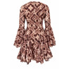 ROBE TRIBAL CHOCOLATE FETICHE SUANCES