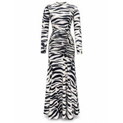 ZEBRA DRESS BY FETICHE SUANCES