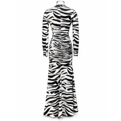 ZEBRA DRESS BY FETICHE SUANCES